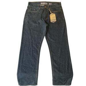 Recycled Blues Men Jeans size w32 x L30 Blue Slim Fit Straight Leg Mid Rise